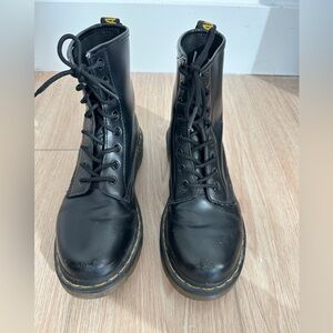 Dr. Martens Black Combat Boots